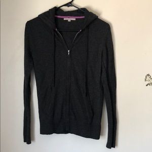 Gap hooded zip-up sweater